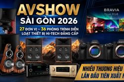AVSHOW Sài Gòn 2026 quy tụ 27 đơn vị, trình diễn loạt thiết bị hi-tech