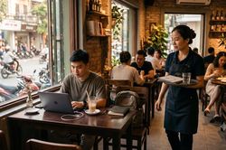 Khách gọi ly nước ngồi cả ngày, tôi bật lời hát 'thôi về đi' để đuổi khéo
