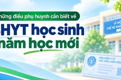 Những điều phụ huynh cần biết về BHYT học sinh năm học mới