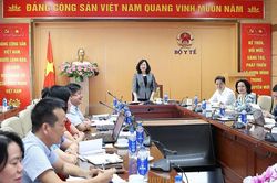Bộ trưởng Đào Hồng Lan chủ trì họp rà soát, hoàn thiện 5 dự luật lĩnh vực y tế