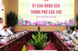 Đoàn công tác Uỷ ban Quốc gia về trẻ em làm việc tại TP Cần Thơ