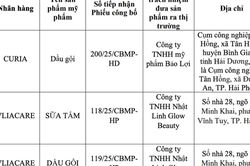 Bộ Y tế thu hồi toàn quốc loạt dung dịch vệ sinh, sữa tắm, dầu gội