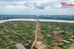 Cầu Ngọc Hồi đang dần thành hình, dự kiến về đích trước APEC 2027