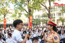 2.000 học sinh Hà Nội học luật giao thông bằng những tình huống thực tế