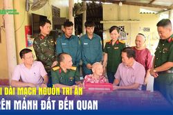 Nối dài mạch nguồn tri ân trên mảnh đất Bến Quan