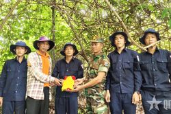 Đội K73 tìm thấy 2 hài cốt liệt sĩ trong ngày đầu ra quân