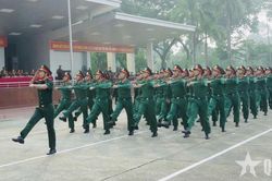 Rút kinh nghiệm huấn luyện điểm động tác đi đều, đi nghiêm sửa đổi năm 2026
