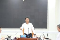 Chủ tịch UBND TPHCM Nguyễn Văn Được làm việc với doanh nghiệp về Luật Phát triển đô thị
