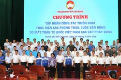 Đồng chí Nguyễn Phước Lộc: Lấy sự thụ hưởng của nhân dân để đánh giá công tác Mặt trận