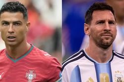 Messi và Ronaldo lần đầu tiên chung đội