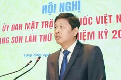 Ông Vũ Hoàng Anh giữ chức Chủ tịch Ủy ban MTTQ Việt Nam tỉnh Lạng Sơn