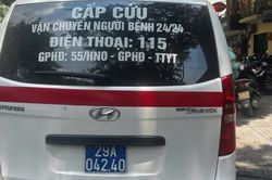 Cách nhận biết xe cấp cứu được cấp phép