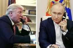 Tổng thống Nga Putin điện đàm với Tổng thống Mỹ Trump