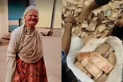 Người ăn xin qua đời, gia đình bất ngờ tìm thấy bao tải tiền hơn 220 triệu đồng