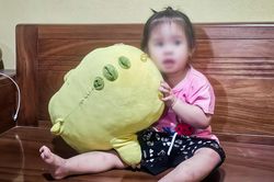 Bé gái khoảng 2 tuổi đi lạc ở Ninh Bình, liên tục gọi tìm người thân
