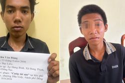 Danh tính 3 đối tượng chém nam thiếu niên gặp trên đường, cướp tài sản