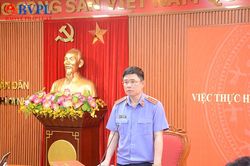 VKSND tối cao khảo sát thực hiện thí điểm tố tụng dân sự công ích tại VKSND TP Hồ Chí Minh