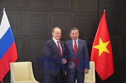 Tổng Bí thư, Chủ tịch nước Tô Lâm tiếp Chủ tịch Đảng Cộng sản Liên bang Nga
