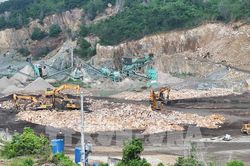 Rà soát, xử lý nghiêm các mỏ không lắp trạm cân và camera giám sát