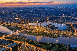 Hà Nội định hình lại không gian đô thị dọc 40 km sông Hồng