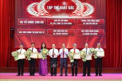 94 giải được trao tại cuộc thi bảo vệ nền tảng tư tưởng của Đảng