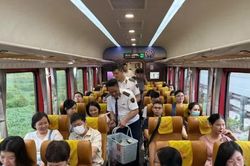 'Đoàn tàu chuyên biệt' trở thành cầu nối giữa hai cơ sở bệnh viện Hà Nội - Ninh Bình