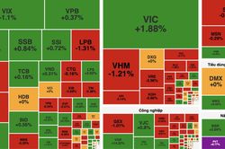 Dòng tiền cuối phiên nhập cuộc, VN-Index đảo chiều tăng hơn 8 điểm