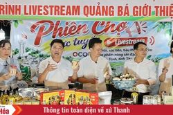 Khi lãnh đạo xã làm streamer...