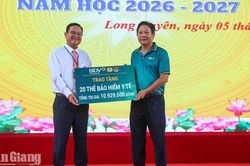 An Giang: Không để học sinh thiếu thẻ bảo hiểm y tế khi vào năm học mới