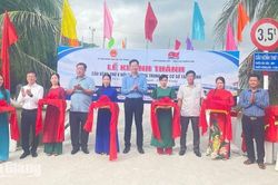 Xã Tân Thạnh khánh thành cầu Kênh Thứ 8