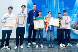 7 học sinh Bắc Ninh đoạt giải tại chung kết Hội thi Tin học trẻ toàn quốc