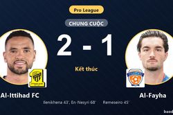 Hạ Al-Fayha 2-1, Al-Ittihad FC áp sát nhóm đầu Pro League