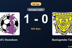 Hạ Basingstoke Town 1-0, AFC Stoneham ca khúc khải hoàn ở FA Cup