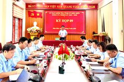 Ủy ban Kiểm tra Tỉnh ủy họp kỳ thứ 9