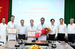 Đồng Tháp: Tặng Bằng khen cho các y, bác sĩ cứu sống người bệnh bằng kỹ thuật ECMO