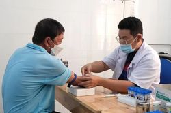 Xã Diên Khánh triển khai khám sức khỏe miễn phí đợt 2 cho người dân