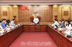 Thường trực Tỉnh uỷ làm việc với Trường Cao đẳng Lai Châu