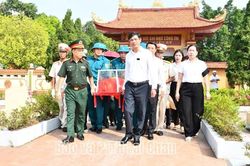 Lai Châu đưa hài cốt liệt sĩ Tạ Văn Bàn về quê hương