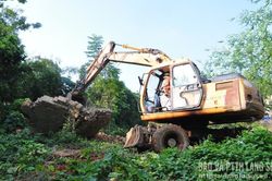 Cưỡng chế thu hồi đất tại dự án Khu đô thị Nam Hoàng Đồng I