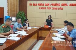 Phường Đông Kinh đối thoại với hộ dân trước khi cưỡng chế thu hồi đất