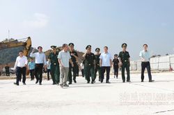Bộ Tư lệnh Bộ đội Biên phòng khảo sát, làm việc tại Lạng Sơn về công tác quản lý nhà nước đối với cửa khẩu