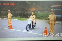 Tập huấn “Tiểu giáo viên” về kỹ năng lái xe mô tô, xe gắn máy an toàn