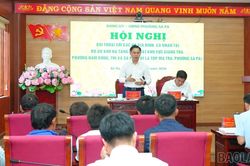 Phường Sa Pa đối thoại, tháo gỡ khó khăn, vướng mắc tại Dự án Hạ tầng kỹ thuật khu vực Giàng Tra