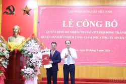 Ông Nguyễn Viết Hiến được bổ nhiệm Tổng Giám đốc Công ty TNHH MTV Apatit Việt Nam