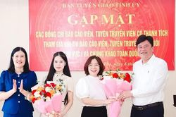 Gặp mặt, biểu dương báo cáo viên, tuyên truyền viên giỏi năm 2026