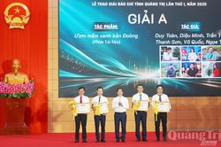 14 tác phẩm đạt giải báo chí Quảng Trị lần thứ I, năm 2025
