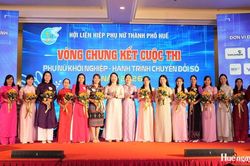 15 dự án tham gia vòng chung kết Cuộc thi 'Phụ nữ khởi nghiệp - Hành trình chuyển đổi số'