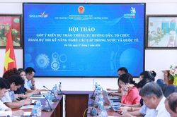 Thi kỹ năng nghề quốc gia dự kiến tổ chức định kỳ 2 năm một lần
