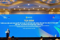Triển khai hiệu quả Nghị quyết số 10, thúc đẩy hợp tác đầu tư EU và Việt Nam