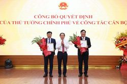 Thủ tướng Chính phủ bổ nhiệm 5 nhân sự lãnh đạo tại 4 bộ, cơ quan